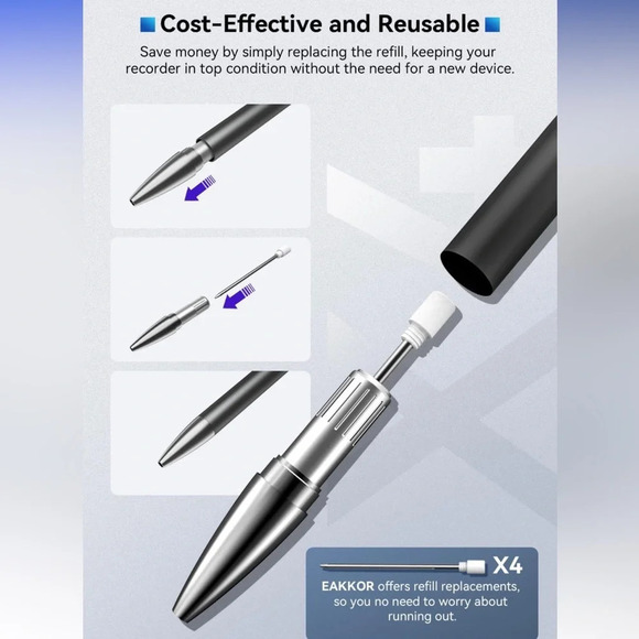 NIB Voice Recording Pen 64GB - Picture 4 of 10